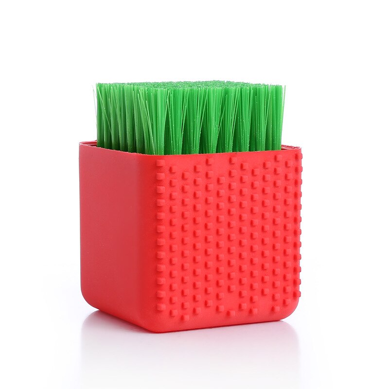 Cepillo de silicona multifunción para lavar ropa, pelo suave, limpieza de zapatos, ropa interior, ropa interior: red