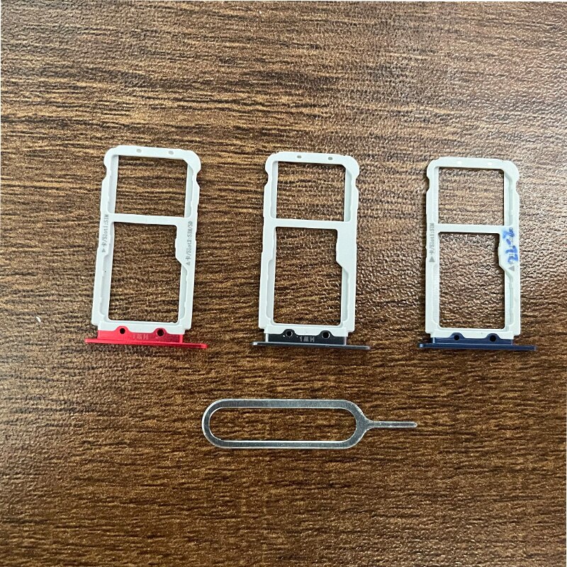 Vervanging Voor Huawei Honor View 10 Sim Kaart Lade Socket Slot Reader Adapter Connector Container Voor Huawei V10