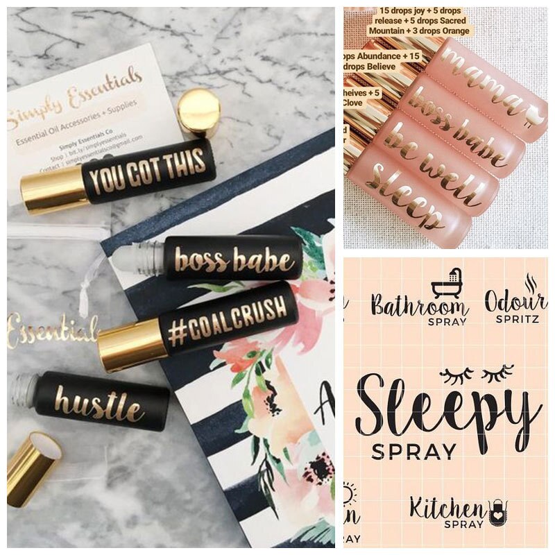 Golden Words Text Stickers Happy Planner Diary Scrapbooking Stickers Art Supplies EIG88