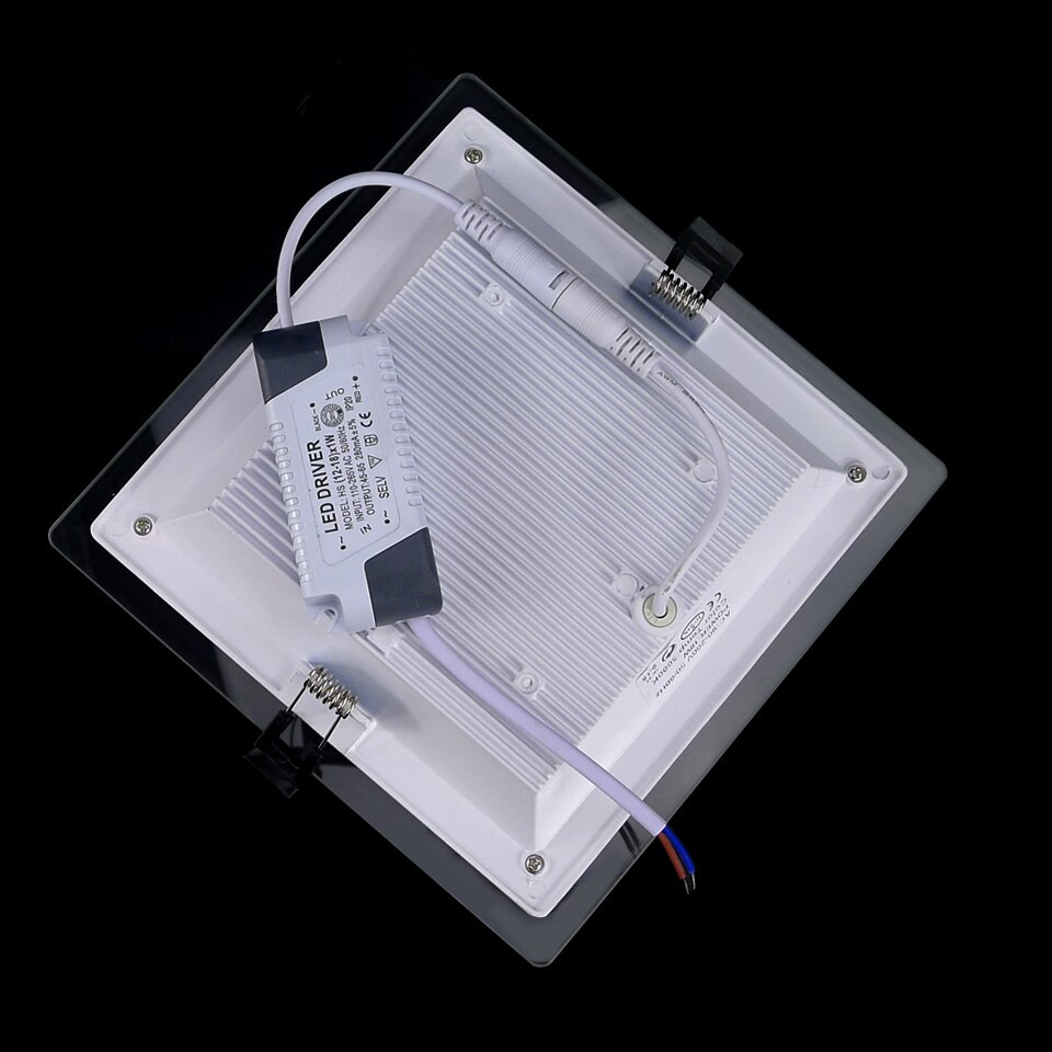 Square Led Panel Downlight Dimmable 18W 12W 6W Led Panel Light Ceiling Lamps Led Indoor Panel Down Lights Warm White Cold White