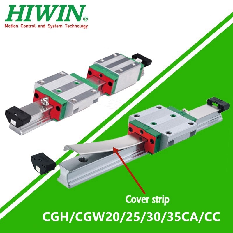 Cursore del blocco della guida lineare HIWIN, antipolvere, anticoppia, CNC, CGH20CA, CGH30CA, CGH35CA, CGW20CC, CGW25CC, CGW30CC, CGW35CC,