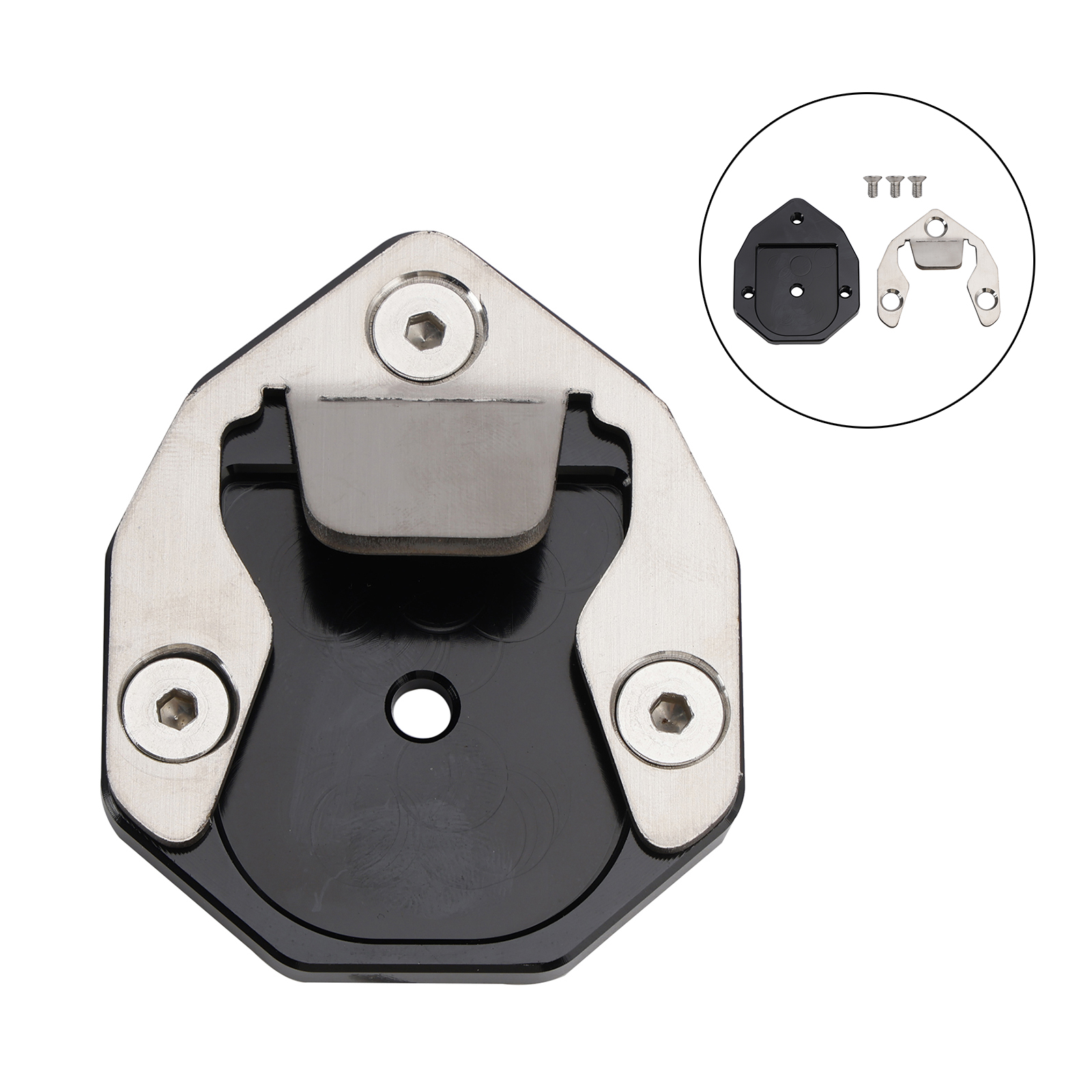 Cavalletto Ingrandisci Piastra Pad adatto per Himalayan 2018-2023 SCRAM 411 2021 2022 2023