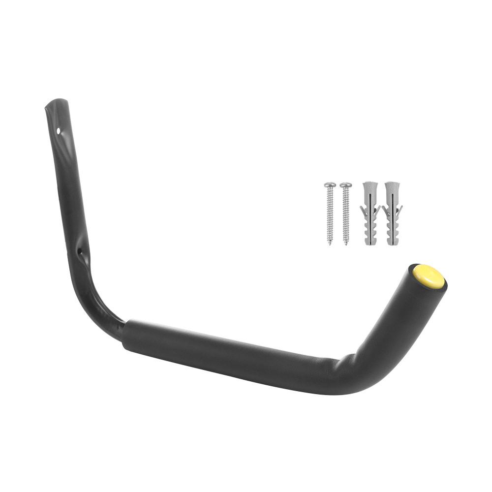 Hanger Tool Heavy Duty Kayak Rack Wall Mounted Multipurpose Kayak Hanger Portable Black Garage Kayak Storage Hook Snowboard