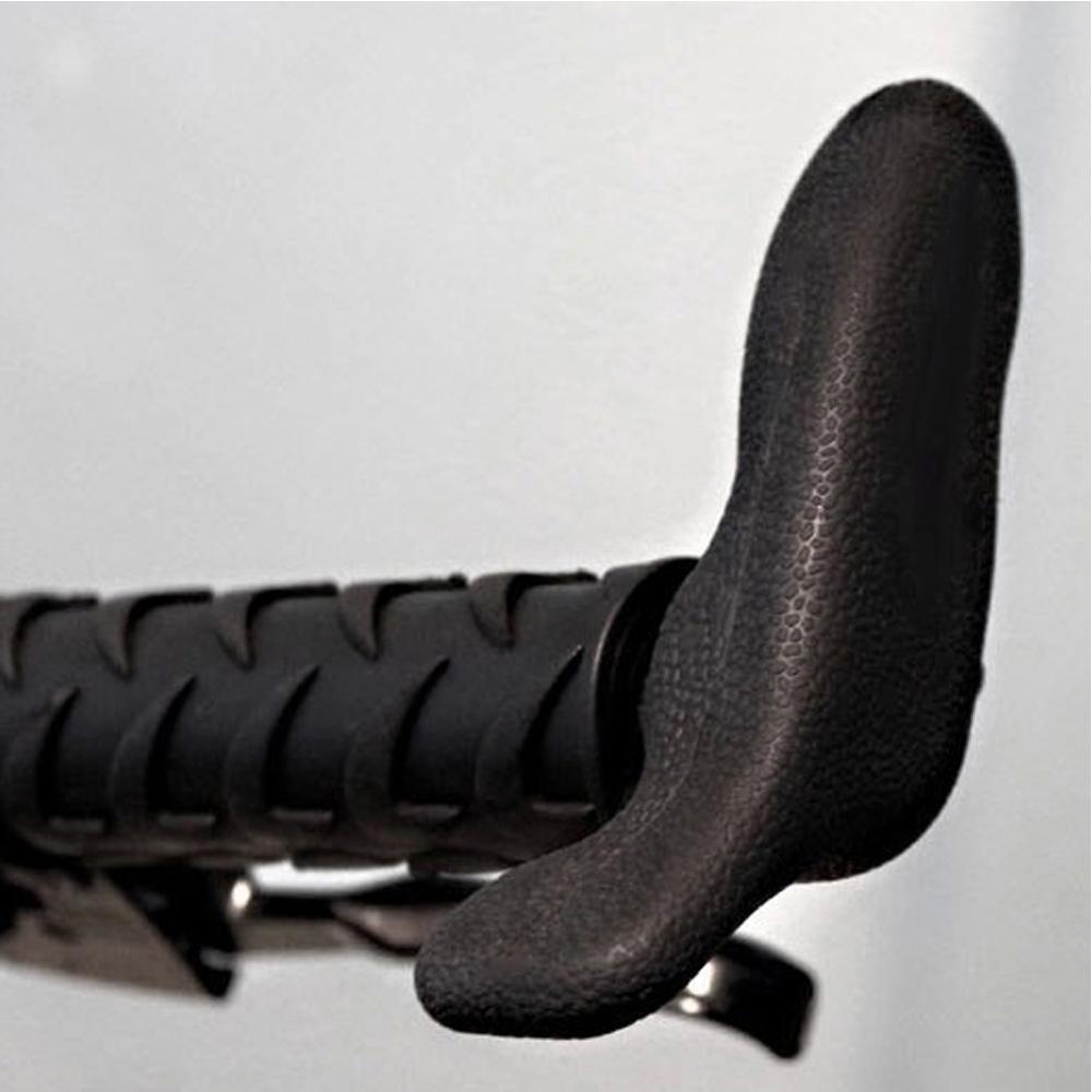 MTB Fahrrad Hörner Griffe Anti-Schleudern Ergonomische Fahrrad Griffe Fahrrad Bar endet Lenker Gummi drücken Auf Fahrrad Teile Radfahren griffe