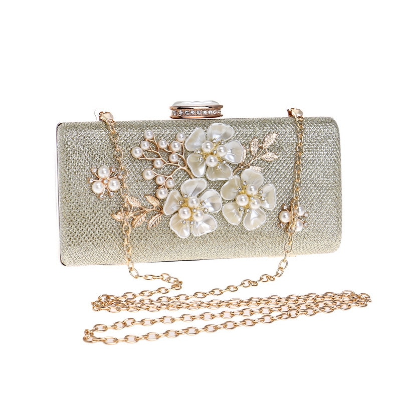 Neue Luxus Abend Tasche Für Frauen Blume Pailletten Diamant Clutch Bag Kleine Hochzeit Damen Schulter Umhängetaschen sac ein wichtigsten