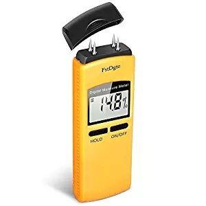 LCD digitale hout vochtmeter met 4 pins Boom Bamboe Papier Hout Vochtmeter tester Boom detector