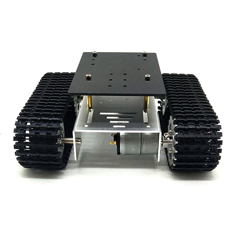 Smart Robot Tank Chassis Tracked Car Platform With 12V 350rpm Motor For Arduino DIY Robot Toy Part Mini T101