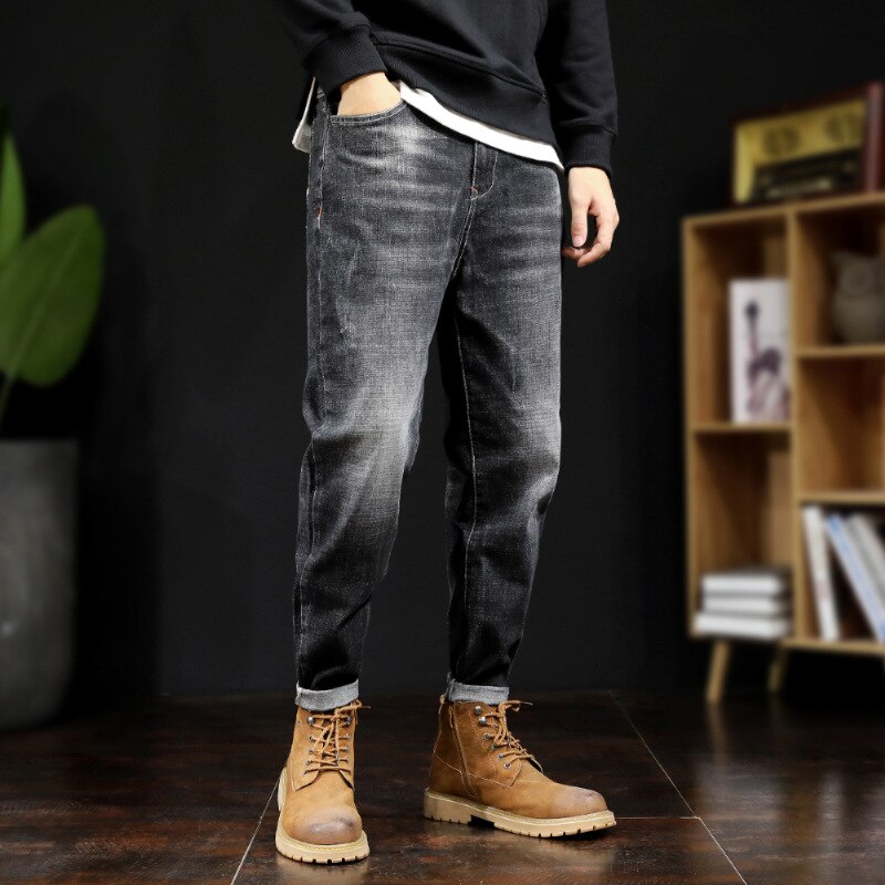 Plus size jeans menn 5xl 6xl 7xl 8xl large size jeans menn band stor størrelse herre jeans xl -7xl for 150kg