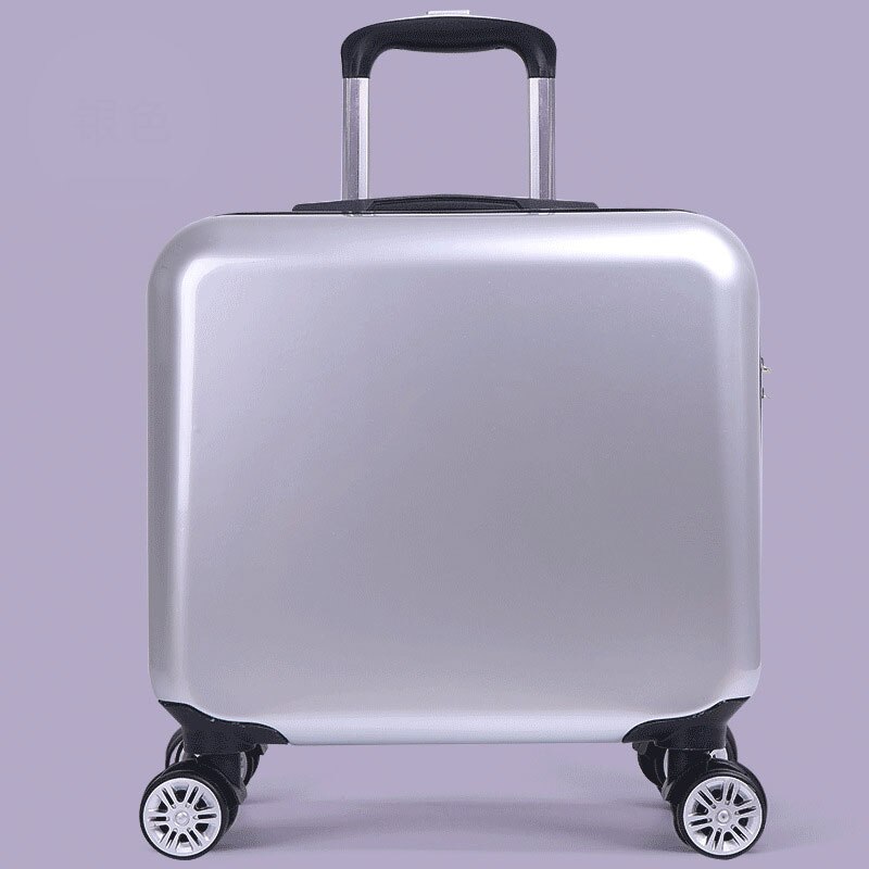 Child Boarding Trolley 16 inch Cartoon Suitcase Large Capacity Luggage Universal Wheel Student Suitcase Hanimom