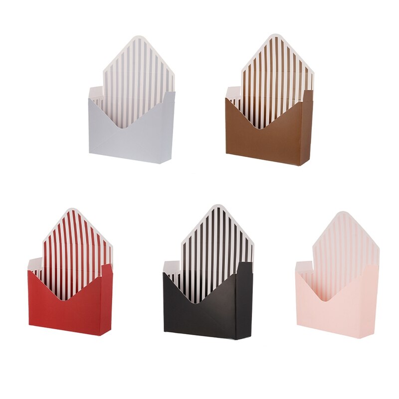 Mini Envelope Type Box Flower Bouquet Floral Hand-folded Box Korean Flower Valentine's Day Flower Box