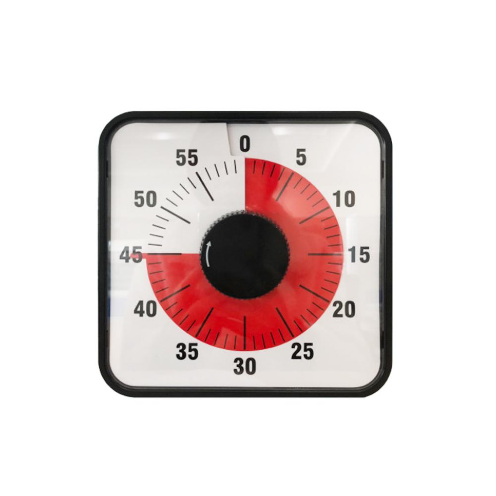 Visual Timer 60 Minute Timing Set Back Leg Stands Countdown Clock Kitchen Baking Timer For Classroom or Conference