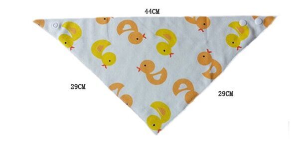 5 teile/los Organische Baumwolle Doppel Schichten Kinder Baby Lätzchen Handtuch Bandanas Dreieck Rülpsen Speichel Infant Kleinkind Bandana Schal