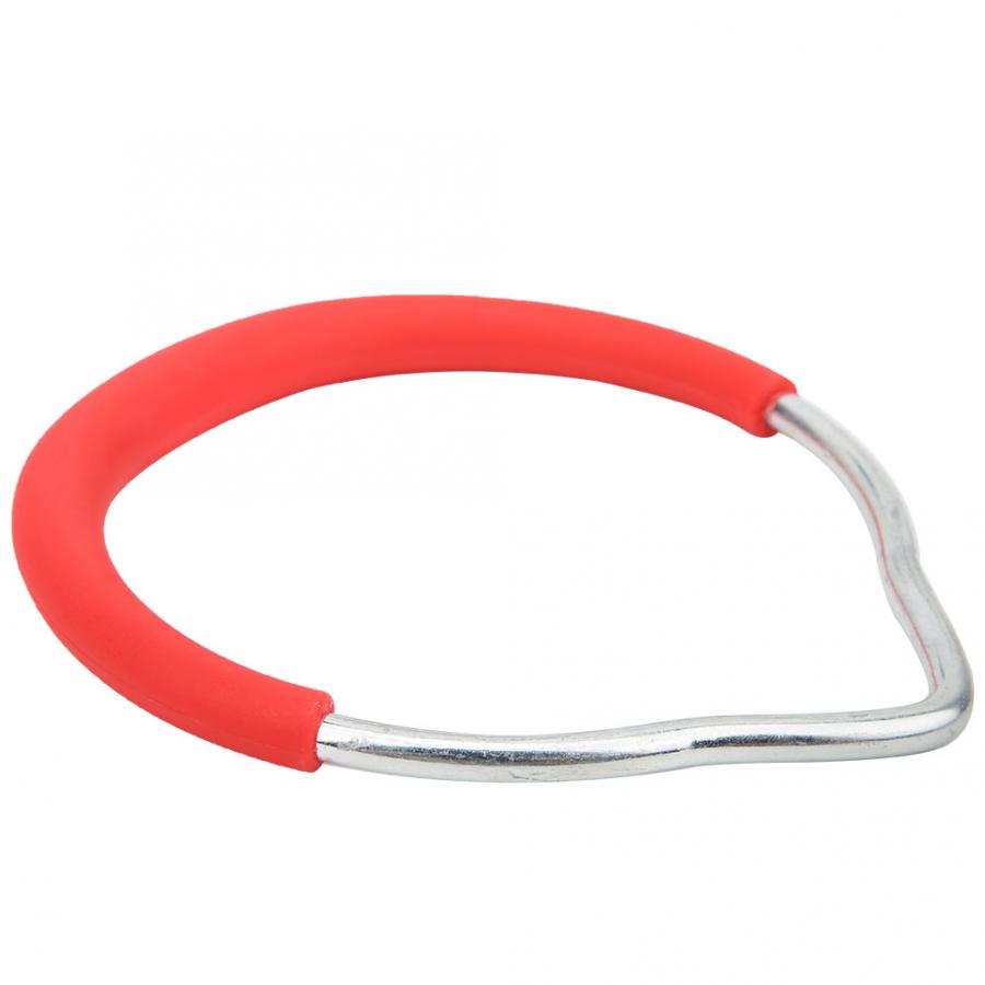 Anillos de gimnasia para niños, 80 KG, anillo de gimnasia portátil para niños, equipo de entrenamiento de Fitness para interiores y exteriores: Rojo