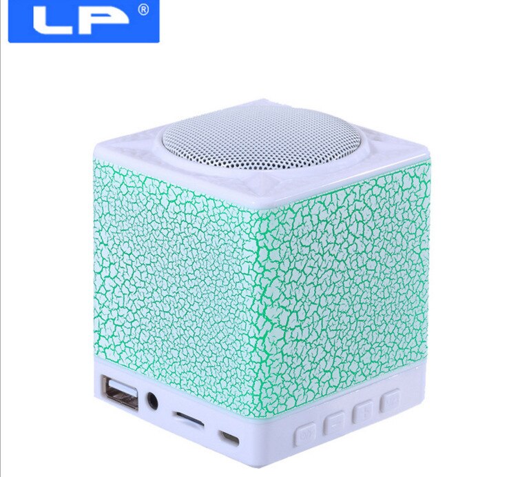 F1 Moonlight Box Wireless Bluetooth Speaker Card Subwoofer Mobile Computer Small Speaker: Green