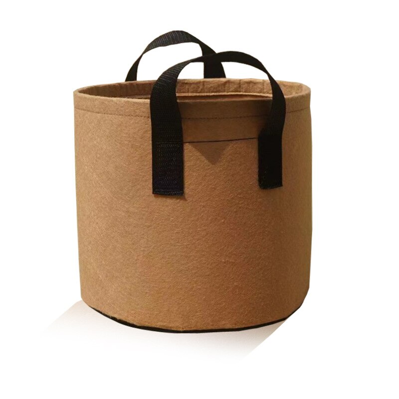 Sacs de culture de plantes multidimensionnels, serre de jardin domestique, sac de plantation de légumes et de pommes de terre, Pot de fleur Vertical hydratant, outils de jardin: brown / 40x30cm 10gallon