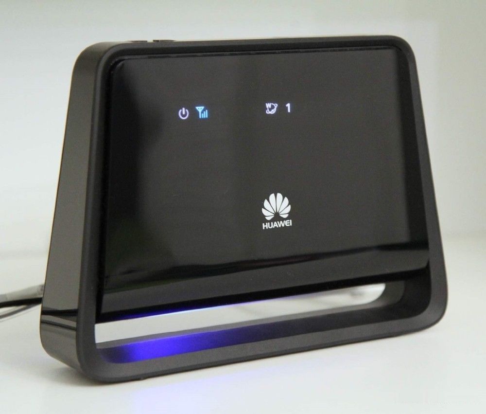 VERWENDET entsperrt Huawei B890 B890-75 4G LTE FDD CPE WiFi Router Tor Stimme Telefon