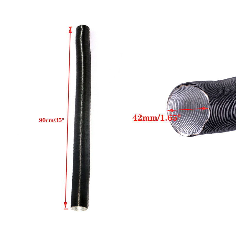 Tuyau d'échappement ondulé extensible, tuyau Flexible à Combustion 25/42/60/75/77mm pour Webasto Eberspacher Auto