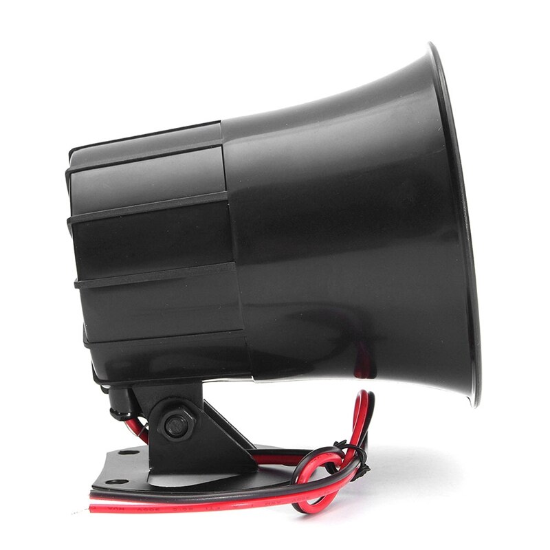 12V 20W Car Truck RV Air Electric Siren Horn Speaker Van PA Loud Sound Alarm
