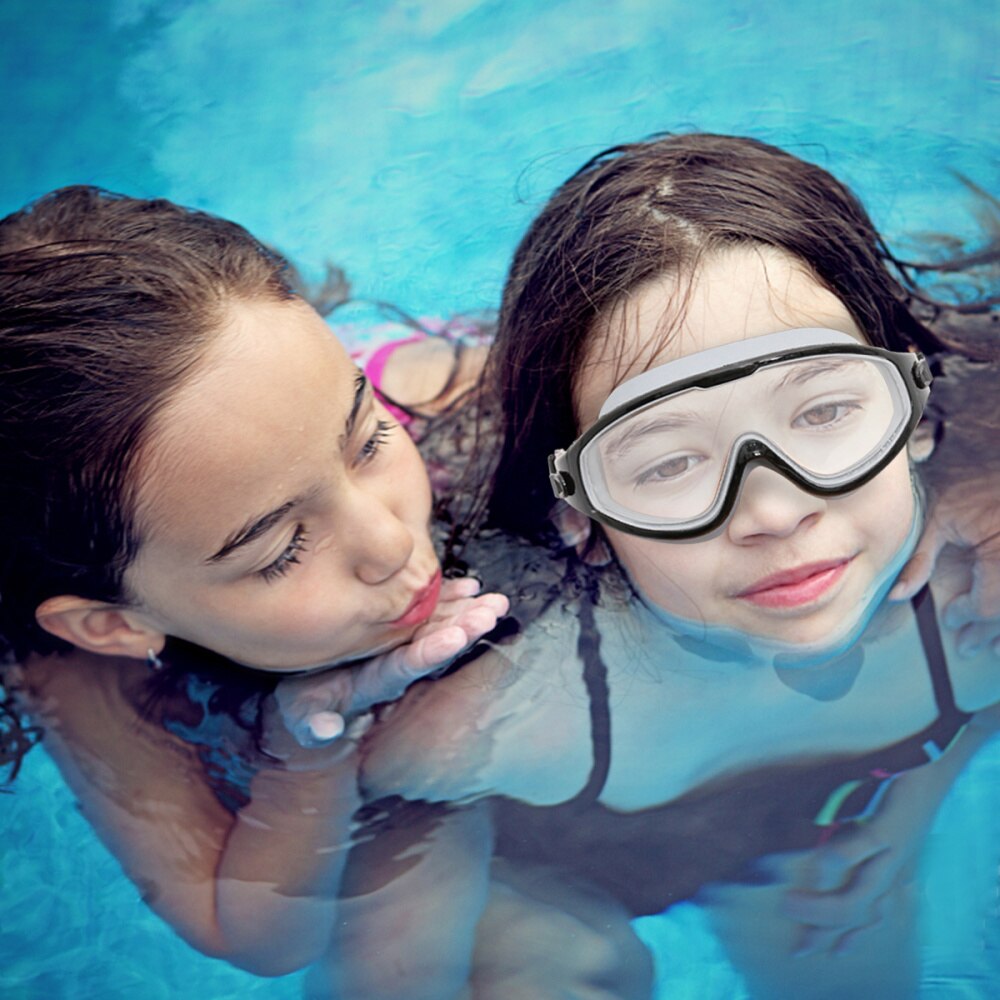 1pc beskyttelsesbriller svømmebriller vandtætte svømmebriller anti-tåge svømmebriller til svømning børnepool