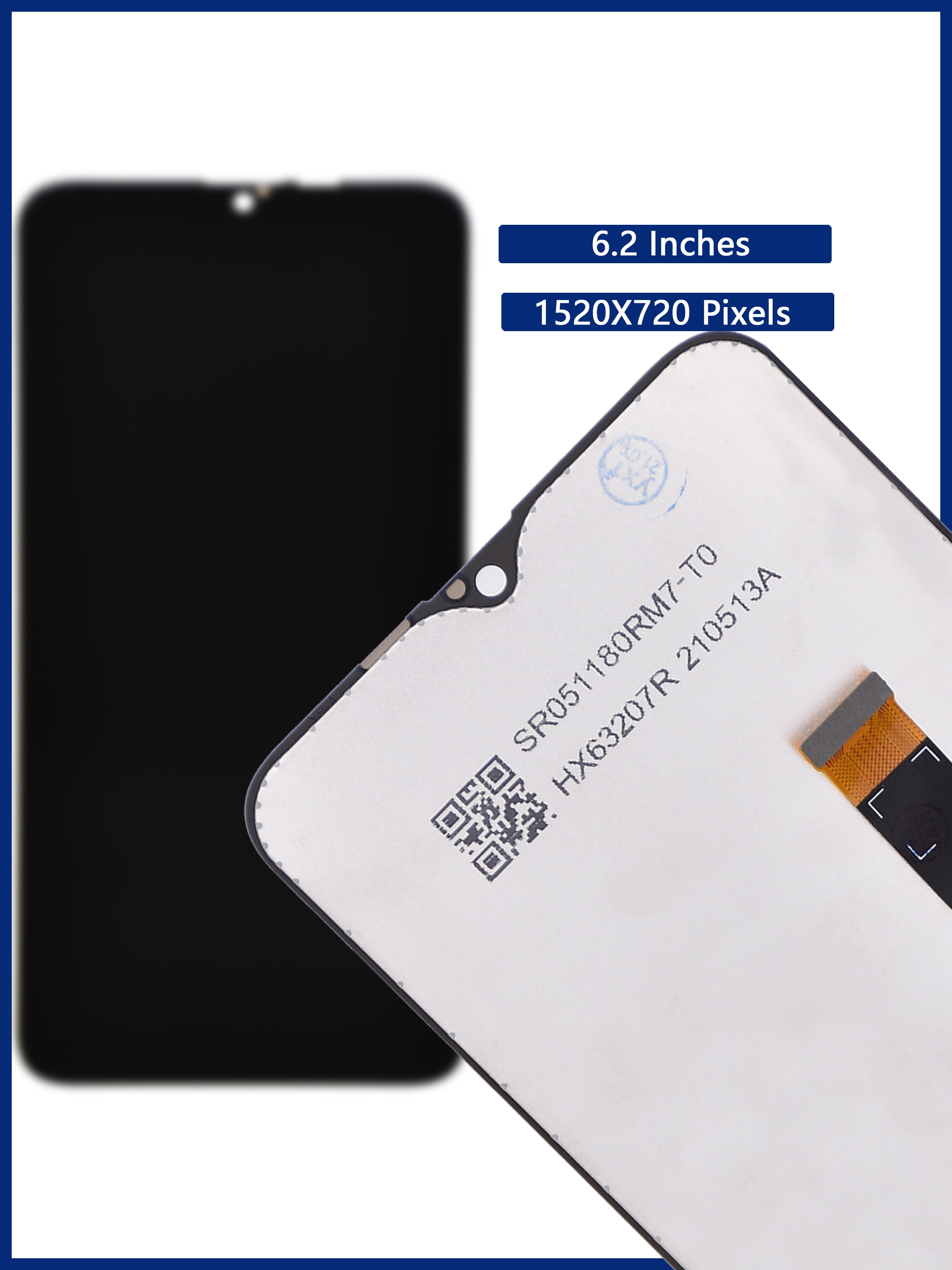 6.2&quot;For Oppo A5s LCD Display Touch Screen Digitizer Assembly Replacement for OPPO AX5s Screen With Frame CPH1909 repair parts