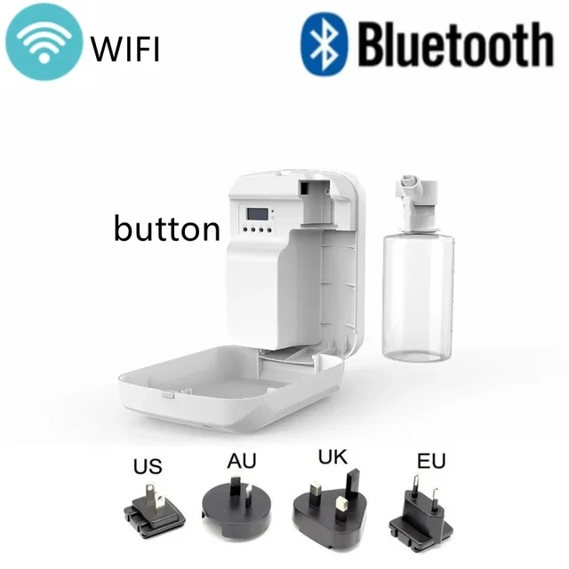 Geurverspreider Aromatische olieverspreider Elektrische huisluchtverfrisser Machine Muurhangende etherische olieverspreider voor hotel: Sky Blue / EU
