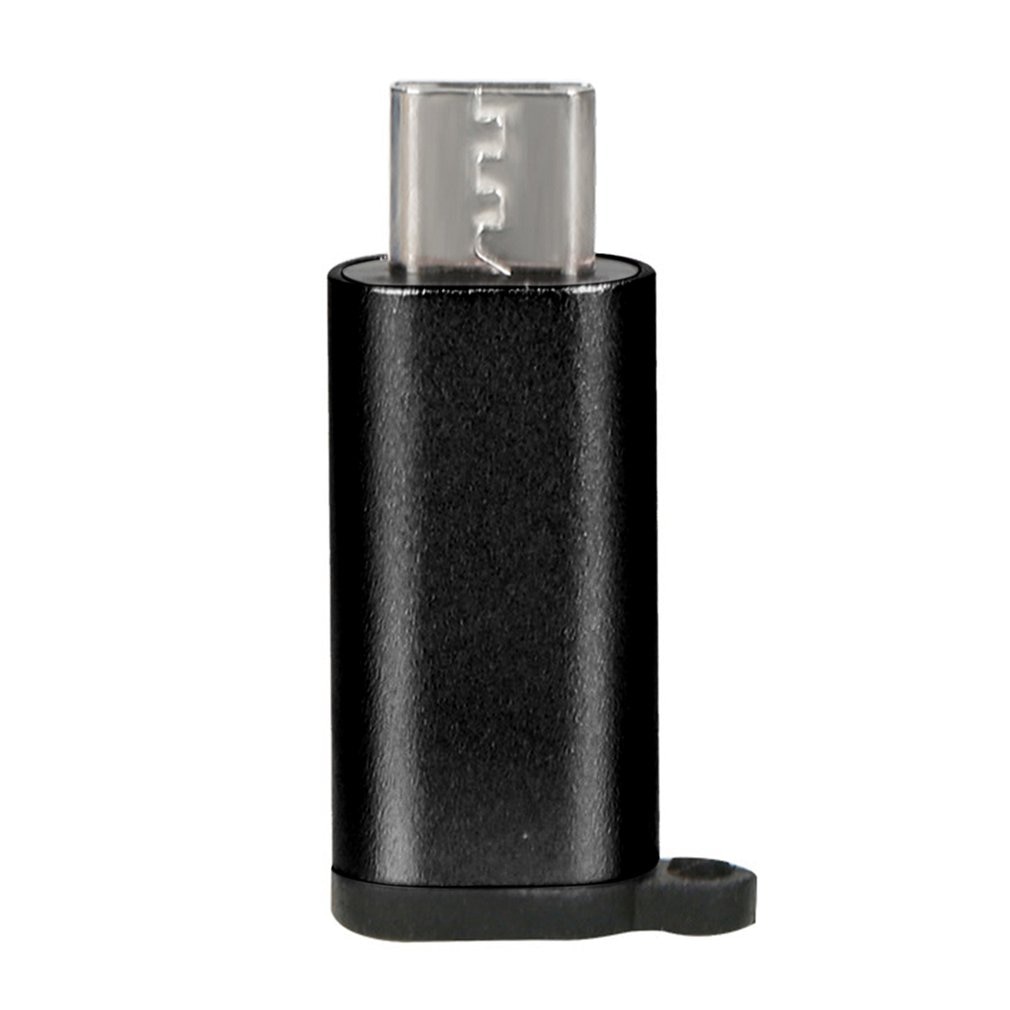 Mini Draagbare Aluminium USB-C Naar Micro Usb Adapter Met Sleutelhanger Anti-Verloren Usb Type-C Naar Micro Usb convert Connector