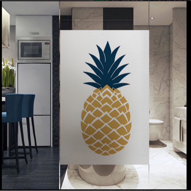 Window Glass stickers Minimalist door glass matte stickers bedroom restaurant light opaque partition door glass film custom