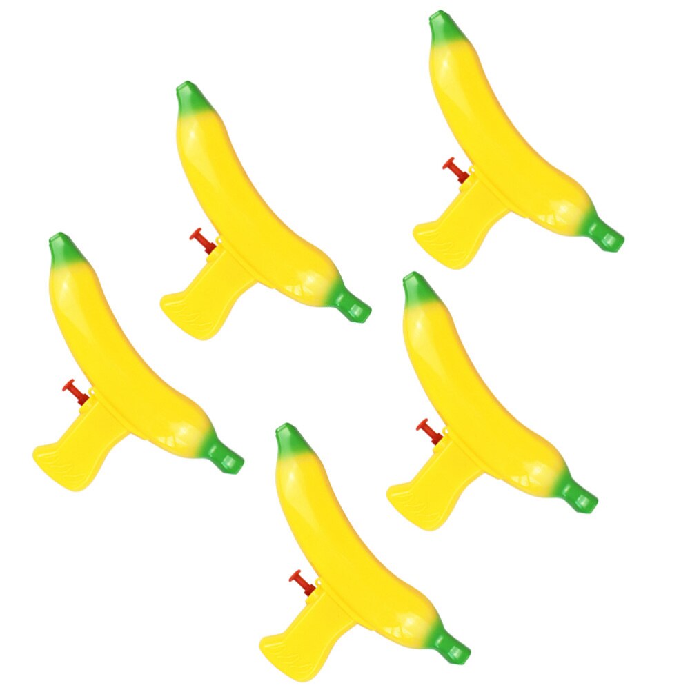 5 Pcs Waternevel Speelgoed Banaan Vorm Strand Speelgoed Interactief Spel Prop Zomer Outdoor Benodigdheden Voor Kinderen