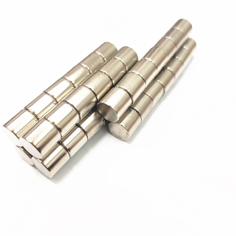 10mm x 10mm Neodymium Magnet 10x10 mm Super Powerful Strong Permanent Magnetic imanes N35 Round NdFeB 10x10 Magnetic standard