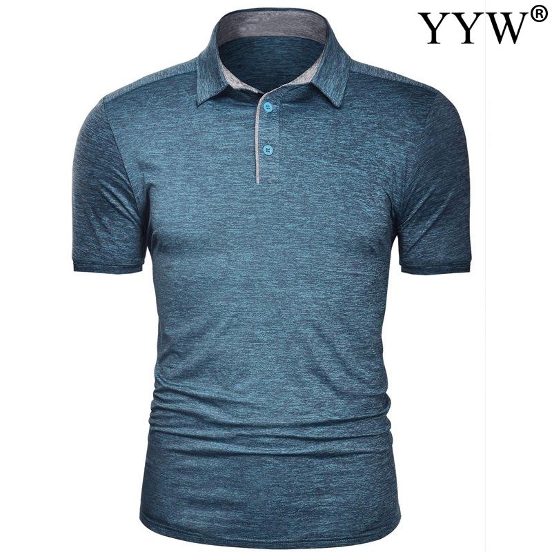 Jongen Golf Shirt Zomer Golf Kleding Golf Kleding Mannen Golf T-shirt T Comfortabel Ademend Golf Korte Mouw t-shirt: dark green / l
