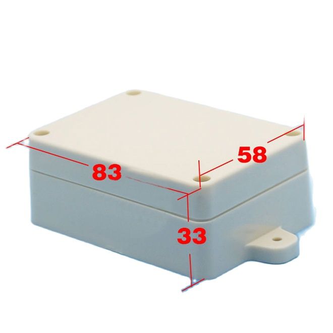 Contenitore per strumenti in plastica impermeabile da 5 pezzi contenitore fai-da-te-83x58x33mm(L * W * H) nuovo