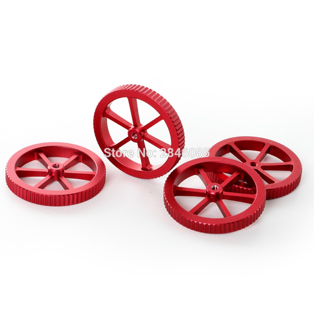 CREALITY 3D Printer Accessories 4Pcs/LotNew Large Red Hand Twist Leveling Nut Spring (Optional) For CREALITY 3D Printer