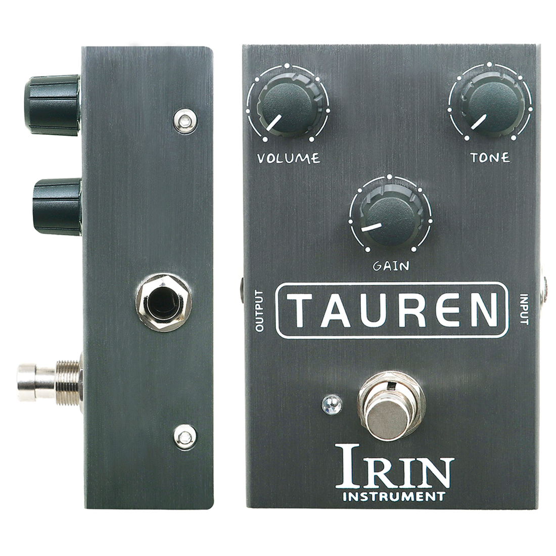 Pedal de efecto de guitarra IRIN, controlador de banda británico/americano/UZI/máximo/banda, Pedal de guitarra eléctrica True Bypass, accesorios de guitarra: Gris claro