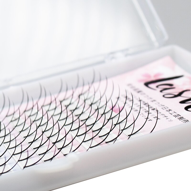 DINGSEN 120 Clusters Pre Made Volume Spike Lashes 0.07 C D 8-18mm Silk Spikes Eyelash Extension Makeup Individual Cilios