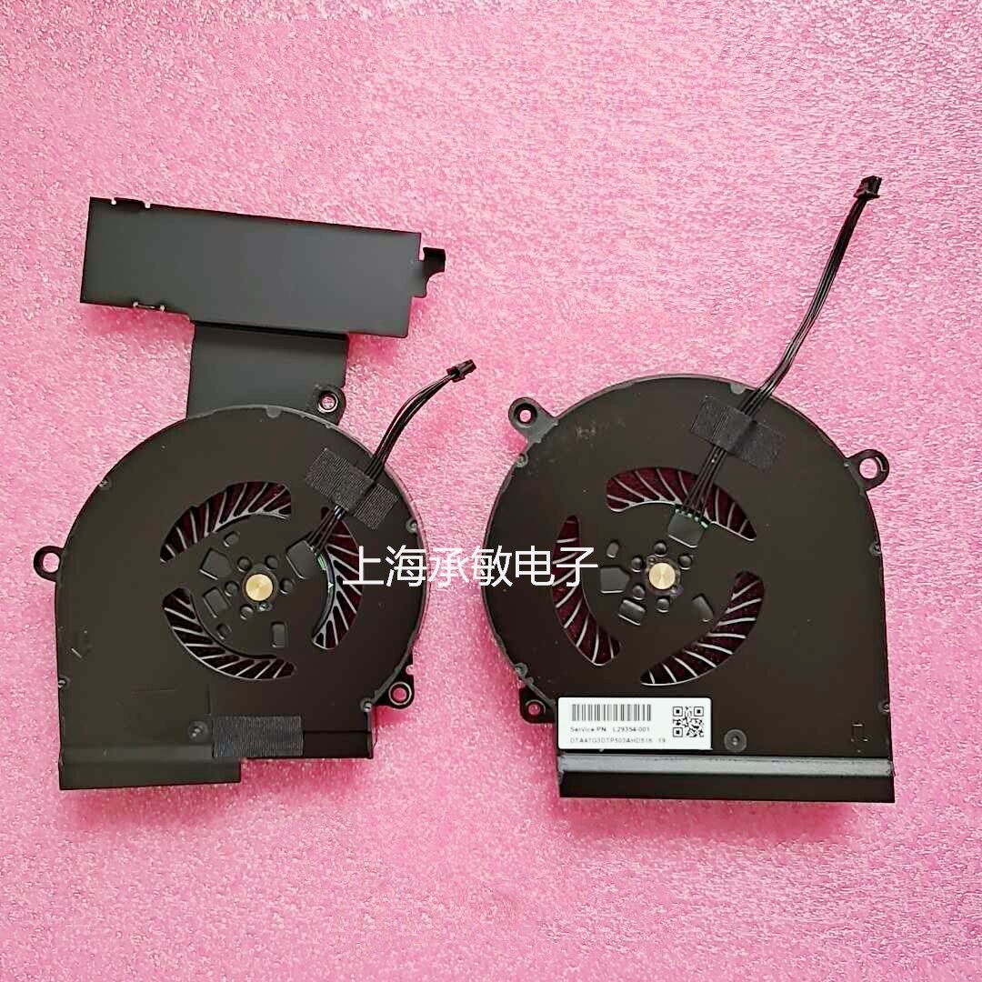 Nueva CPU-ventilador de refrigeración GPU, disipador de calor para HP OMEN 4 Pro 15-DC TPN-Q211 G3D 15-DC0013TX 15-DC0004TX L29352-001, radiador de L29353-001
