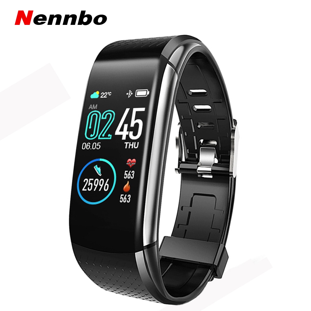 Smart Fitness Bracelet Blood Pressure Measurement Fitness Tracker Waterproof Smart Band Watch Heart Rate Tracker For Women Men
