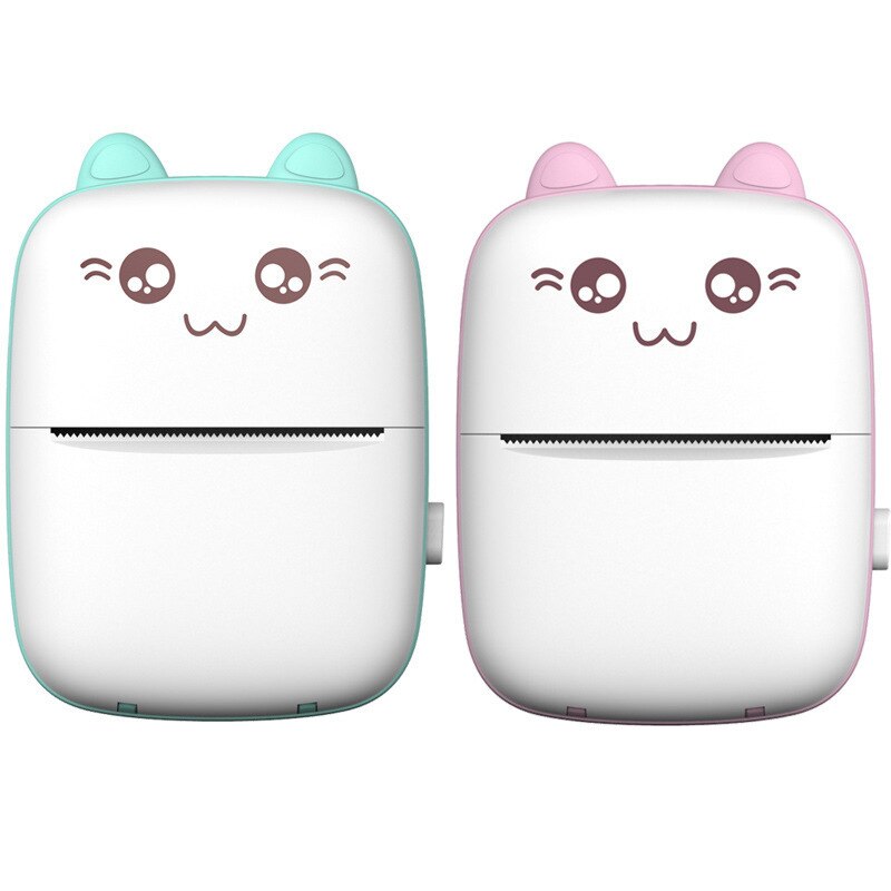 Small Portable Wireless Thermal Photo PrinterSelf-adhesive Pocket Student Mini Title Label Printer