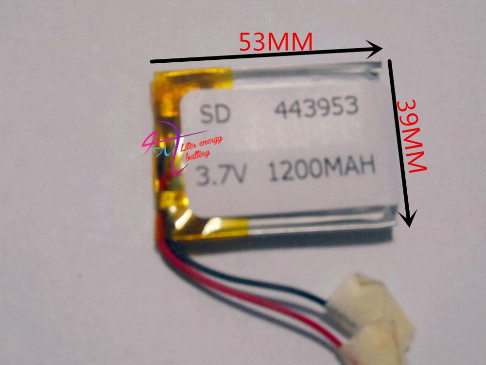 best battery brand 443953 3.7V 1200mah 404055 M31 lithium polymer battery 3.7V High capacity battery