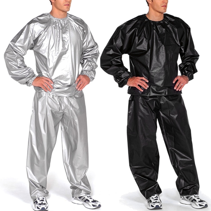 unisex PVC Sauna Anzug Fitness Gewicht Verlust Schwitzen Hohe Guality Sauna Anzug Sport Anzug Kalorien Plus Größe L-5XL Abnehmen Produkt