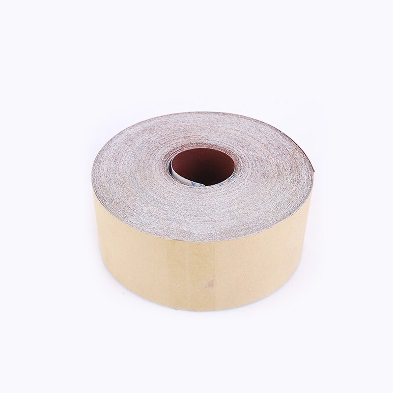Rouleau de tissu émeri de grain de 60 à 800, 1 mètre, papier de verre pour outils de meulage, polissage, travail des métaux, meubles de menuiserie