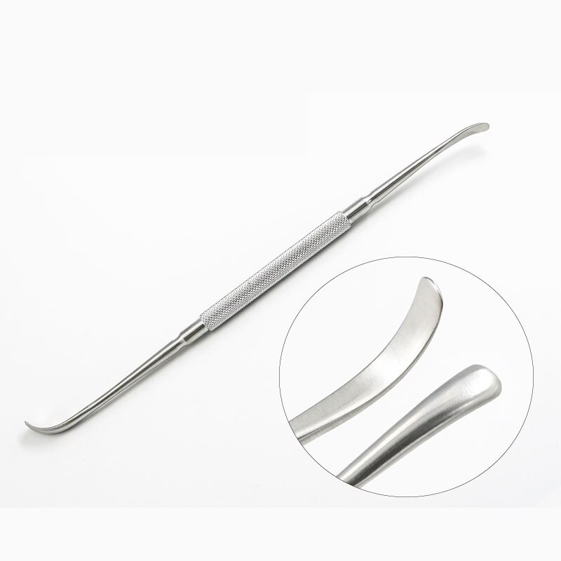 Instruments Periosteum Stripper Mandibular Angle Eye Nose Stripper Tool Scleral Stripper Double Head Rhinoplasty: Brown