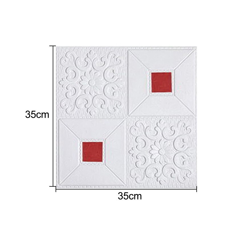 3D Wall Sticker Imitation Brick Bedroom Decoration Waterproof Self Adhesive Wallpaper For Living Room Kitchen TV Backdrop Panels: Q