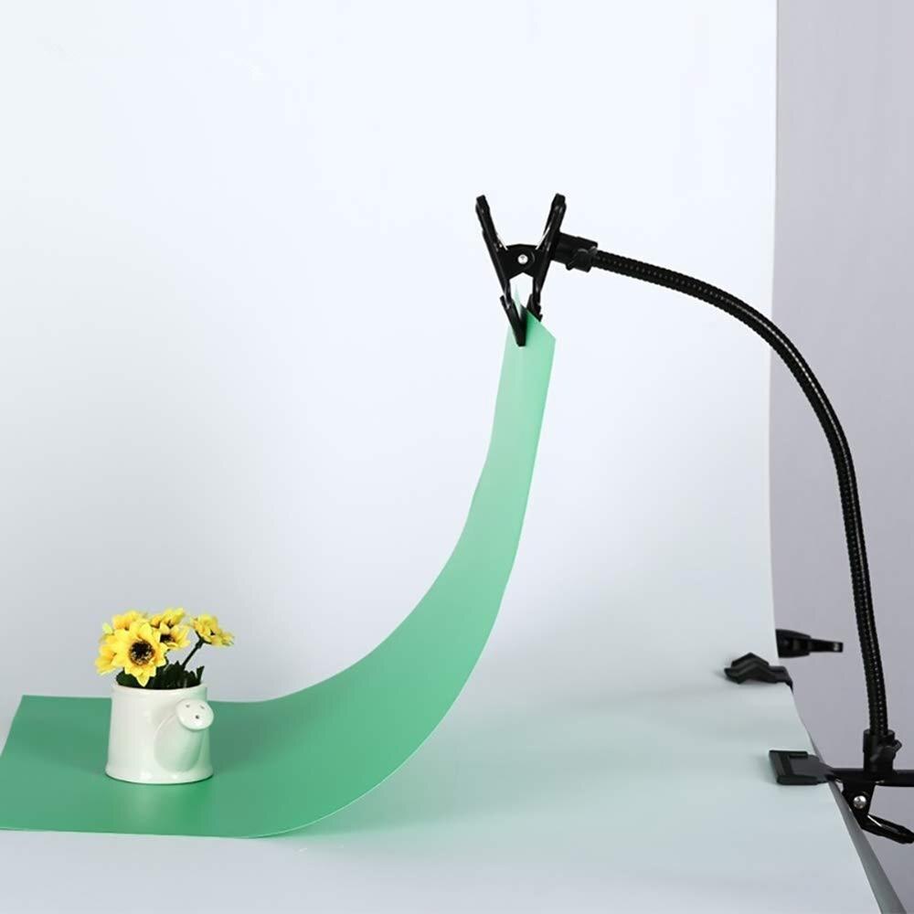 Background Holder C Clamp Clip Camera Photo Studio Accessories Light Stand Flex Arm Reflector Photo Camara Fotografica