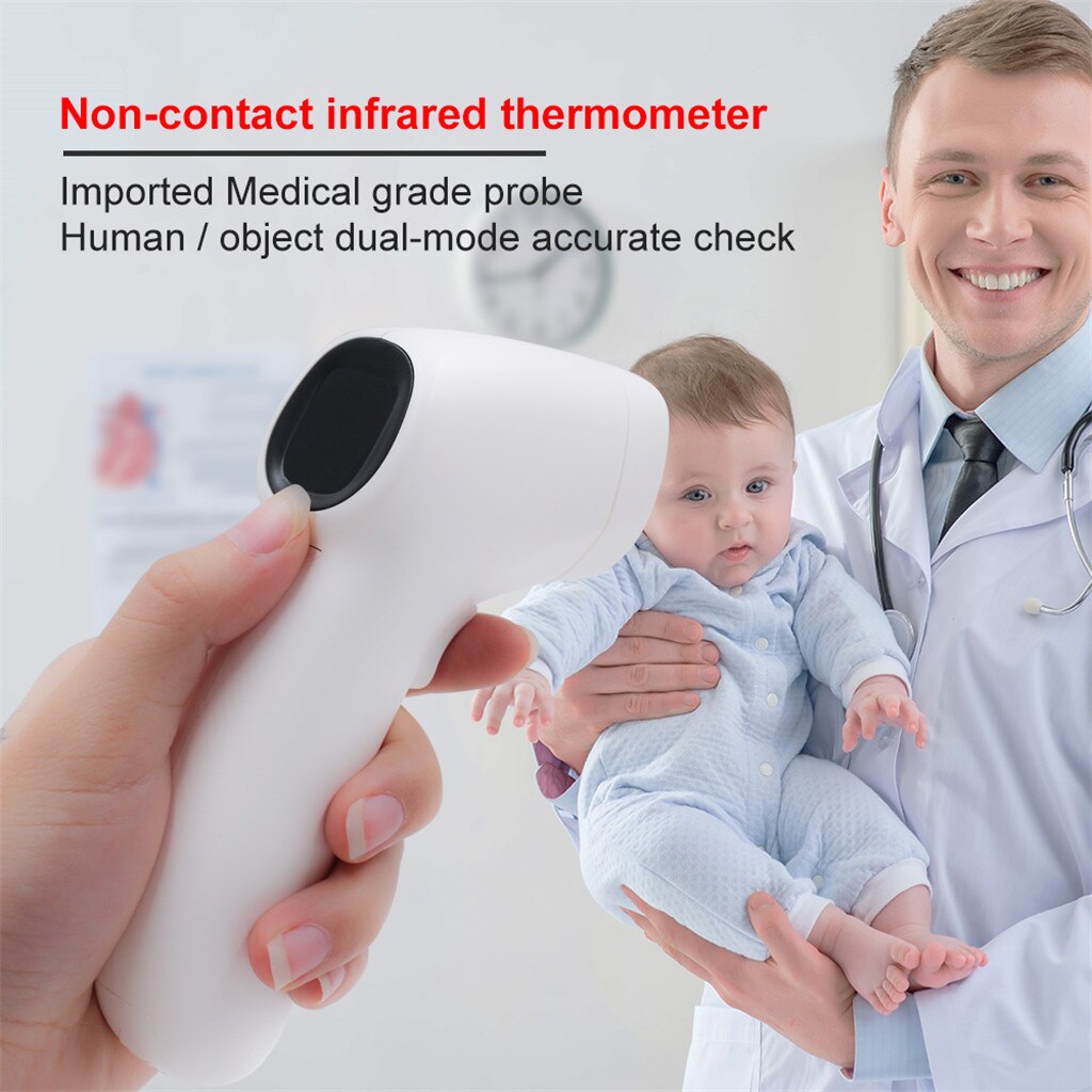 Forehead Digital Thermometer Non Contact Infrared Fever Ear Thermometer Body Temperature Fever Measure Tool For Baby Adults