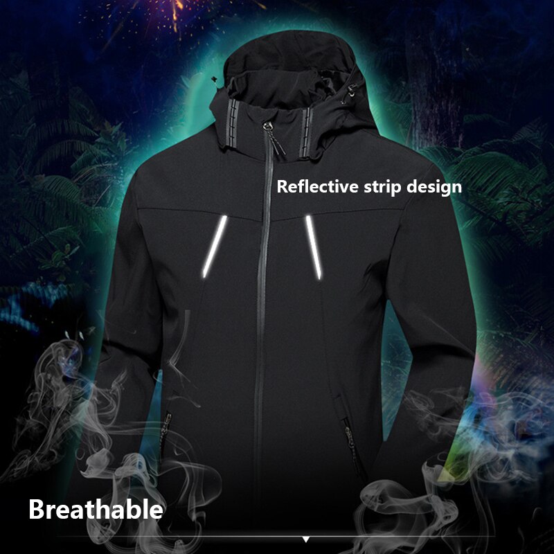 4xl miestä naiset ulkona vedenpitävä hengittävä ultrakevyt takki kevät syksy vaellus takki tuulenpitävä urheiluhuppari takki
