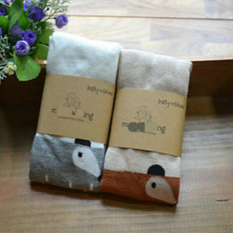 FOCUSNORM 2017 nowy jesień kreskówka niemowlę dziewczynka rajstopy bawełniane śliczne dziecięce pończocha rajstopy dla dzieci dla dzieci 0-5lat