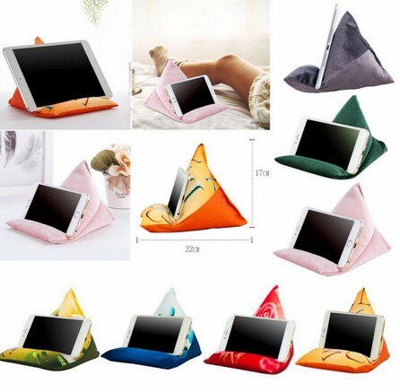 Tablet Stand Kussen Telefoon Houder Voor Ipad Kussen Lap Stand Multi-Angle Zachte Kussen Pad Smartphone Voor iphone Houder