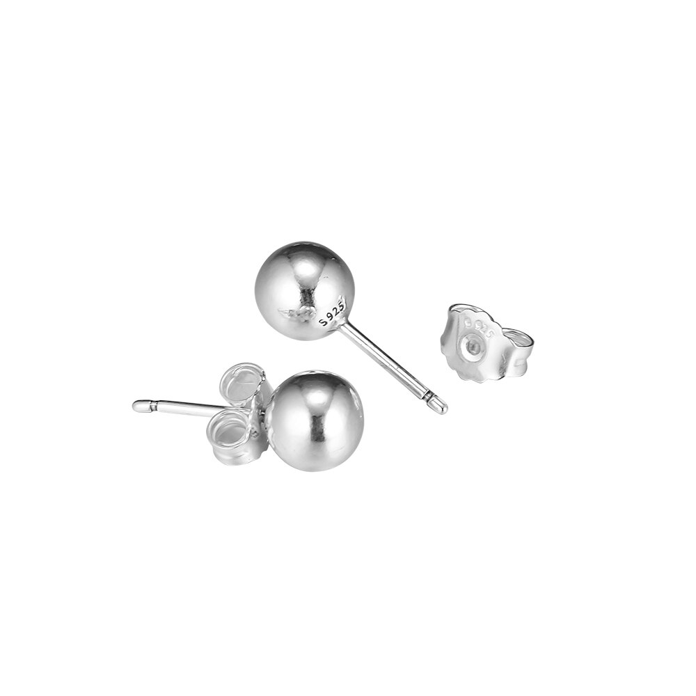 Gpy Oorbellen Voor Vrouwen Klassieke Kraal Stud Oorbel Pendientes Kolczyki Oorbellen Aretes Brincos 925 Sterling Zilveren Sieraden