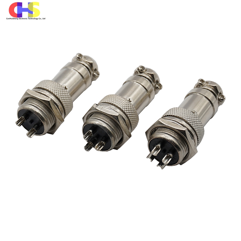1Set Male - Female Metal Circular Aviation Plug Socket Connector GX16 16mm 2Pin/3Pin/4Pin/5Pin/6Pin/7Pin/8Pin/9Pin/10Pin