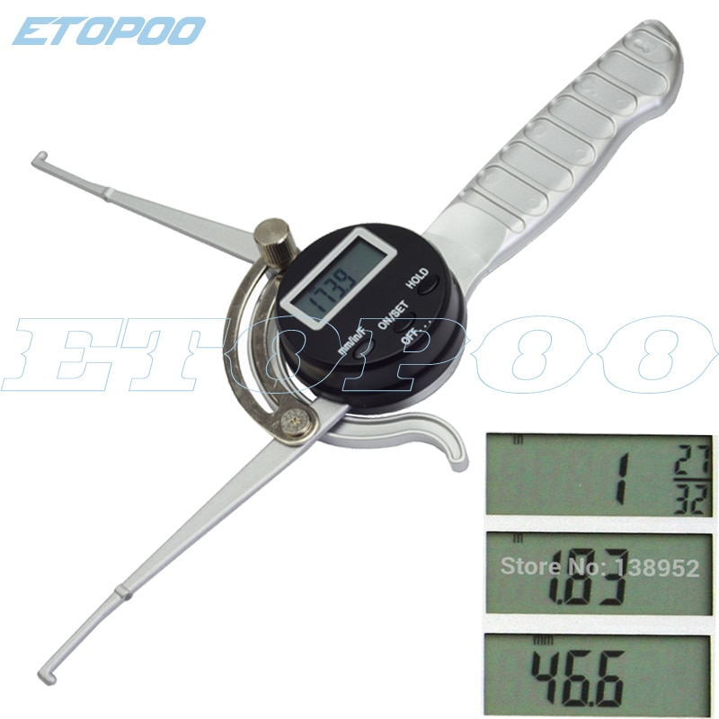150mm 6inch Digital Electronic Gauge outside Caliper 12.7-165mm inside caliper spring loaded ID digital caliper measuring tools